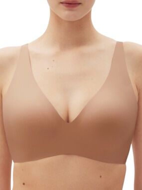 GapBody Everyday Wireless Bra 34DD Nude T-shirt Lightly Lined - NWT